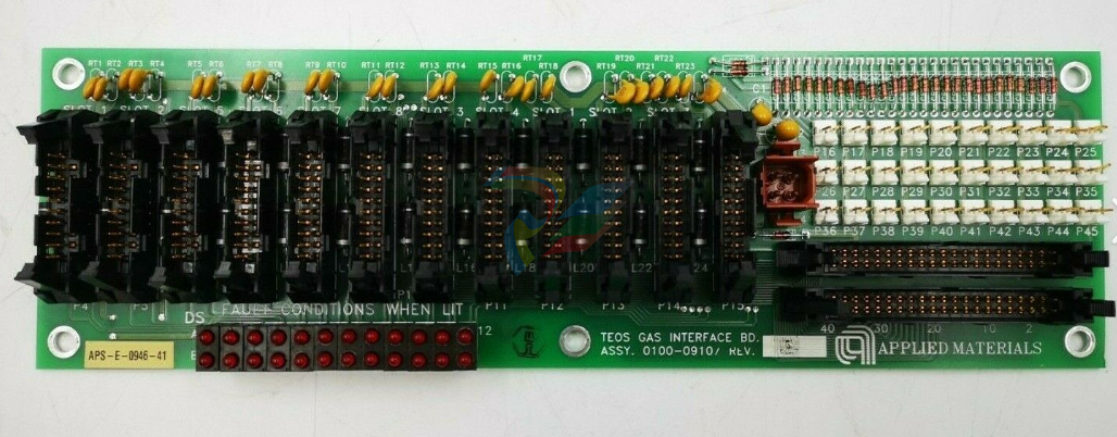 Applied Materials (AMAT) 0100-09107: TEOS Gas Interface Board