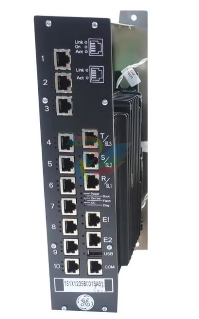 GE 151X1235BC01SA41  Enhanced 10-port switch (redundant)