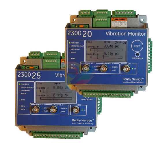 Bently 2300/20 and 2300/25 2300 Vibration Monitors