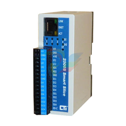 CTI  2500S-27-1050 Slice I/O, Ethernet, 2DIO / 4UAI / 2AI