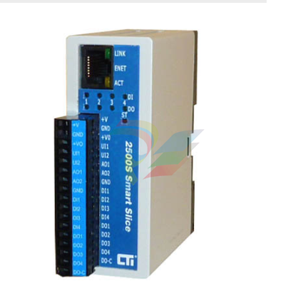 CTI  2500S-27-1750 Slice I/O, Ethernet, RS232/485. 900MHz, 2DIO / 4UAI / 2AI