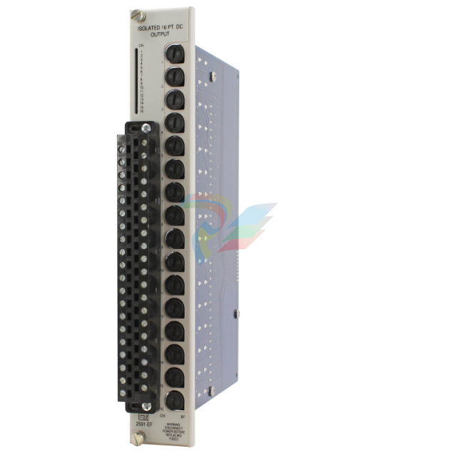 CTI  2591-EF 16-Point Isolated 11-146 VDC Output with Front Panel Accessible Fuses