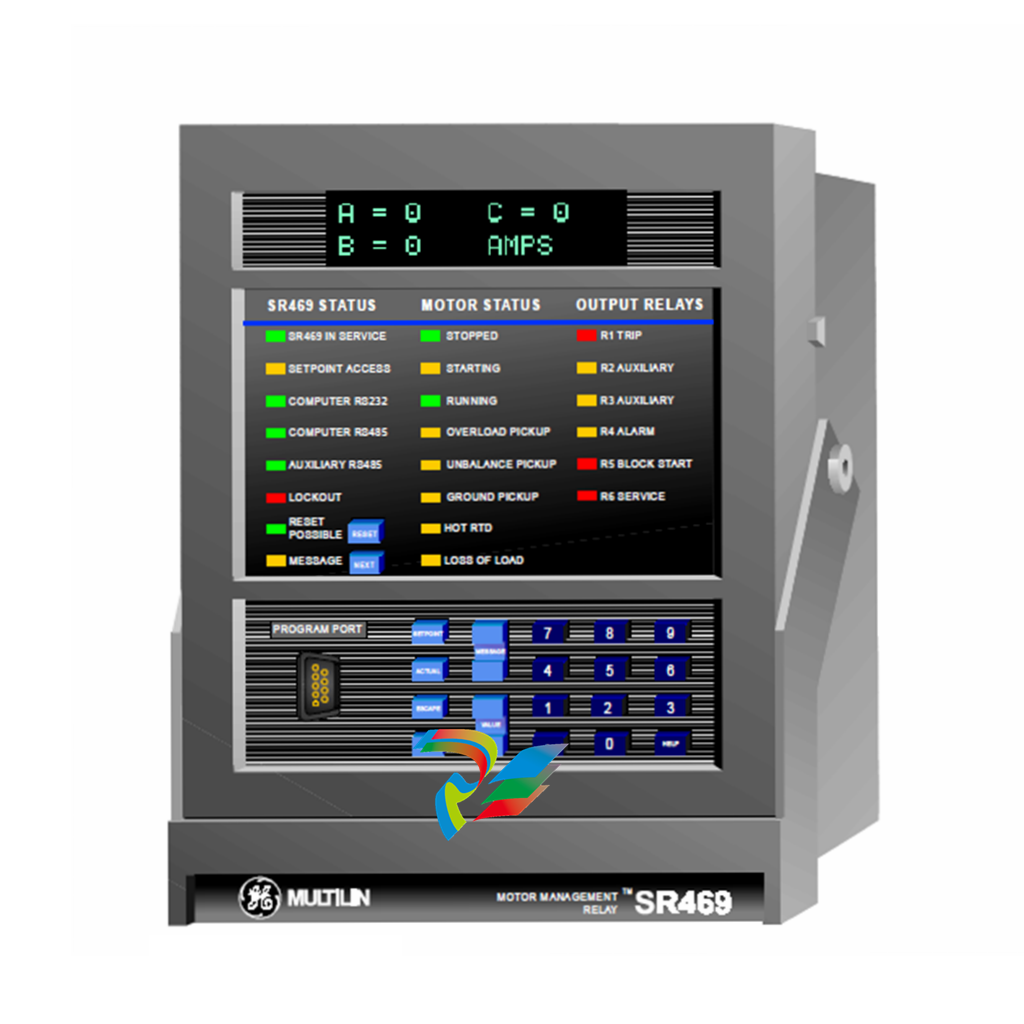 GE Fanuc 469P5HIA20T Motor Management Relay, Advanced Control Solution