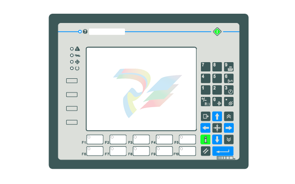 UniOP BKDR-16 High-Reliability Monochrome Operator Interface