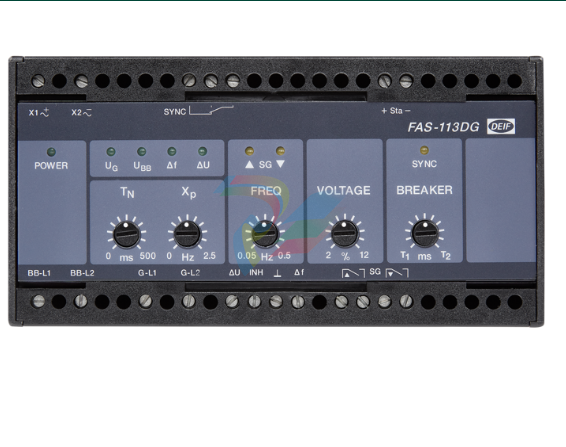 DEIF FAS-113DG  Synchronisation & circuit breaker closing