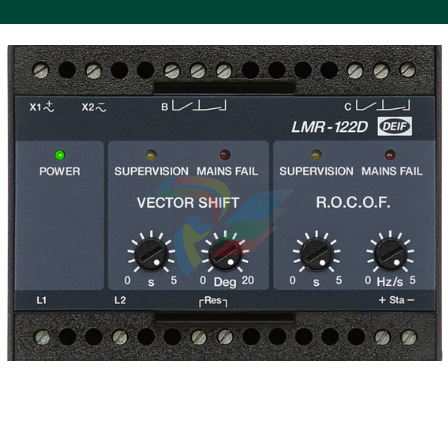 DEIF  LMR-122D  Loss of mains relay