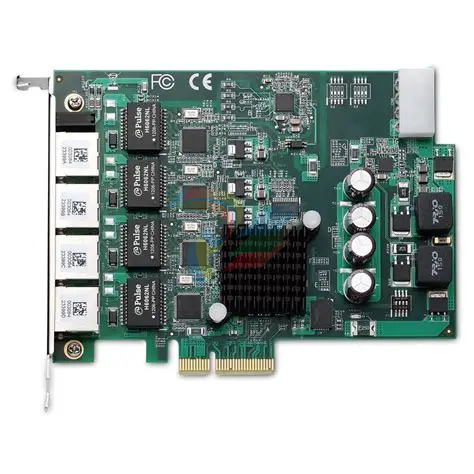 ADLINK PCIe-GIE64+ / PCIe-GIE62+ 4 / 2-CH PCI Express® Power over Ethernet Frame Grabbers