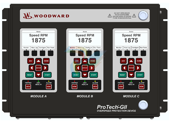 Woodward   ProTech-GII - Bulkhead Mount Independent Relays  8237-2594