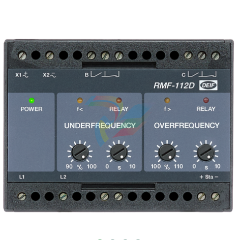 DEIF  RMF-112D  Frequency relay