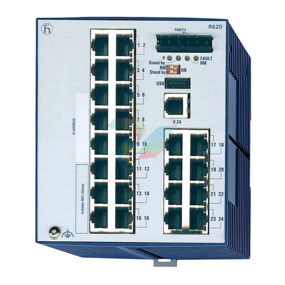 HIRSCHMANN RS20-1600M2M2SDAUHH  Ethernet rack-mounted switch
