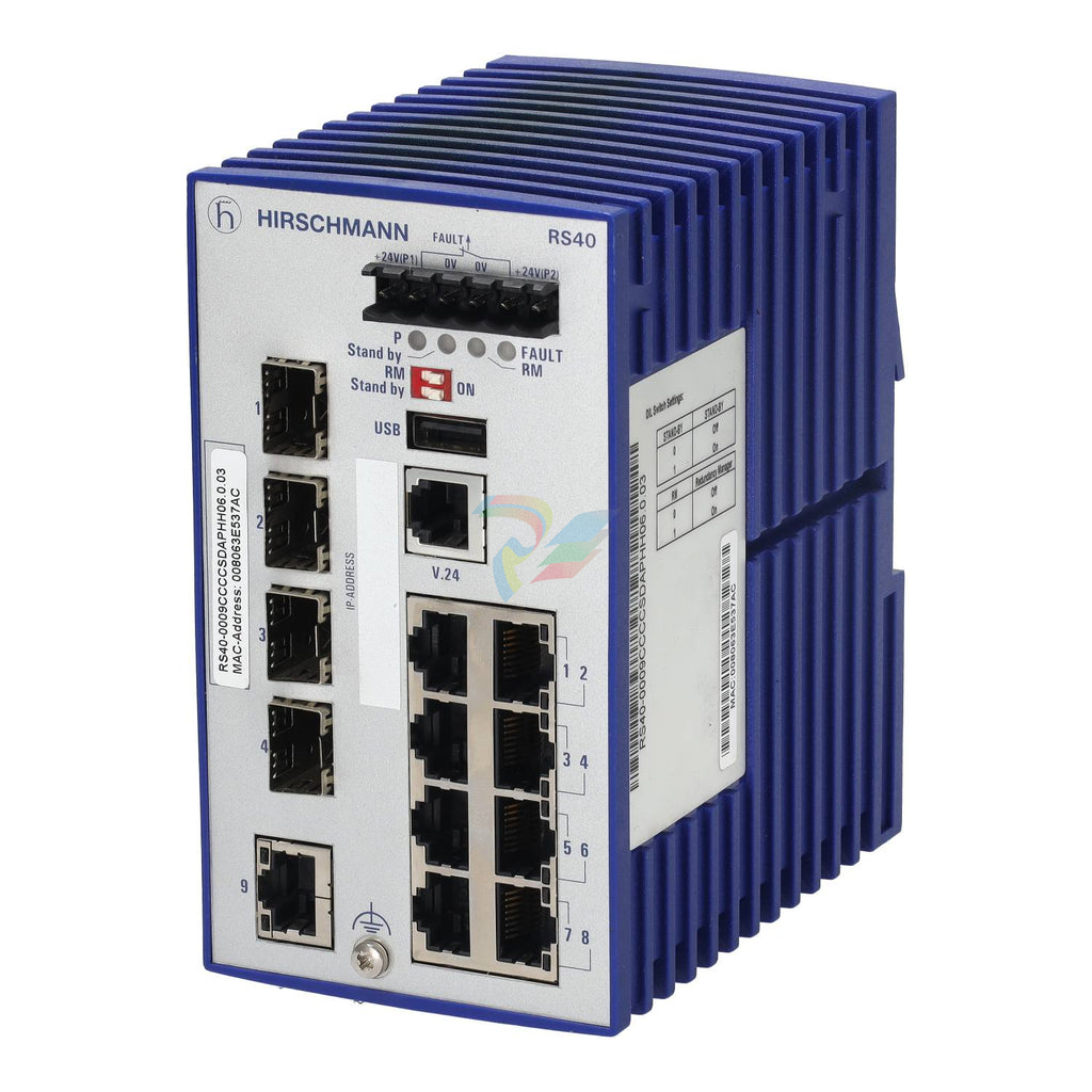 Hirschmann RS20-1600M2M2SDAUHC Ethernet DIN rail switch