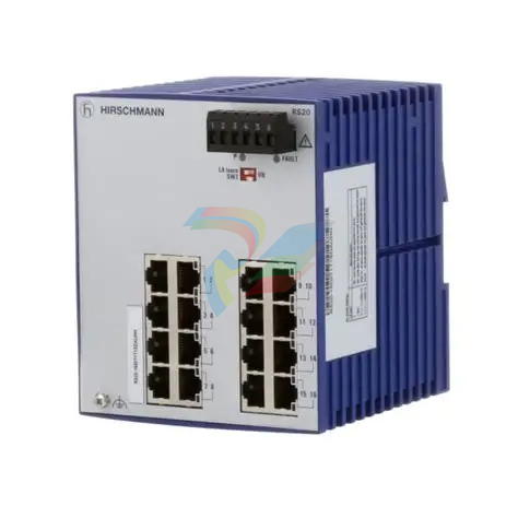 Hirschmann RS20-1600T1T1SDAEHH09.0.14 RS20 Rail Mount Ethernet Switch