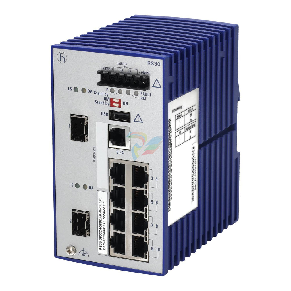 HIRSCHMANN RS30-0802O6O6SDAEHC09.1.00 Managed Industrial Switch