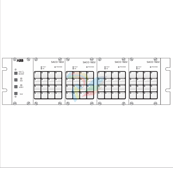 ABB SACO 64D4 Annunciator unit