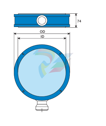ABB PFVL142R-10MN  High-precision and high-strength ring-shaped weighing sensor