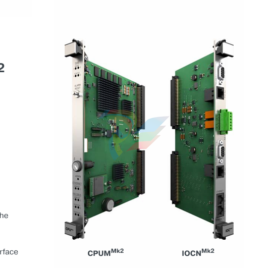 VIBRO-METER  VM600Mk2 CPUMMk2 + IOCNMk2 rack controller and  communications interface module