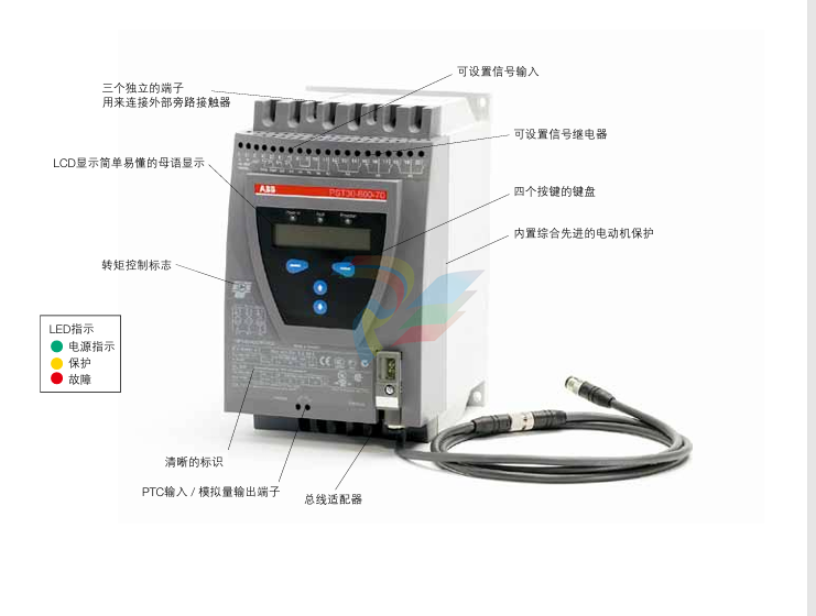 Control product - Soft starter  PST/PSTB (Intelligent Type) ABB 