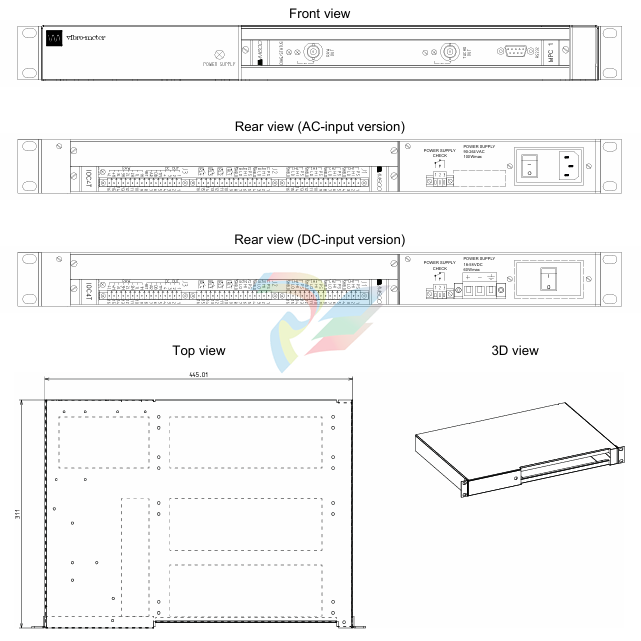 VIBRO-METER IOC4T 200-560-101-017 VM600 Mk1 Isolated I/O Interface Card, equipped with MPC4